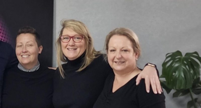 Opyl (ASX:OPL) - Chief Executive Officer, Michelle Gallaher (Middle) Head of Services at Opyl, Dr Nicola Straiton (Left) and Mexec founder, Marilyn Jones (Right)